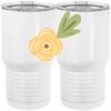 20 oz. Tall Stainless Steel Vacuum Insulated Tumbler White Thumbnail