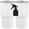 20 oz. Tall Stainless Steel Vacuum Insulated Tumbler White Thumbnail