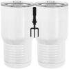 20 oz. Tall Stainless Steel Vacuum Insulated Tumbler White Thumbnail