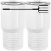 20 oz. Tall Stainless Steel Vacuum Insulated Tumbler White Thumbnail