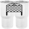 20 oz. Tall Stainless Steel Vacuum Insulated Tumbler White Thumbnail