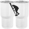 20 oz. Tall Stainless Steel Vacuum Insulated Tumbler White Thumbnail