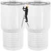 20 oz. Tall Stainless Steel Vacuum Insulated Tumbler White Thumbnail