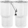 20 oz. Tall Stainless Steel Vacuum Insulated Tumbler White Thumbnail