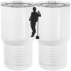 20 oz. Tall Stainless Steel Vacuum Insulated Tumbler White Thumbnail