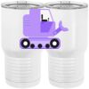 20 oz. Tall Stainless Steel Vacuum Insulated Tumbler White Thumbnail