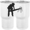 20 oz. Tall Stainless Steel Vacuum Insulated Tumbler White Thumbnail