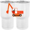 20 oz. Tall Stainless Steel Vacuum Insulated Tumbler White Thumbnail
