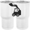 20 oz. Tall Stainless Steel Vacuum Insulated Tumbler White Thumbnail
