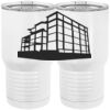 20 oz. Tall Stainless Steel Vacuum Insulated Tumbler White Thumbnail