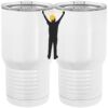 20 oz. Tall Stainless Steel Vacuum Insulated Tumbler White Thumbnail