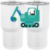20 oz. Tall Stainless Steel Vacuum Insulated Tumbler White Thumbnail