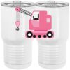 20 oz. Tall Stainless Steel Vacuum Insulated Tumbler White Thumbnail