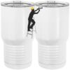 20 oz. Tall Stainless Steel Vacuum Insulated Tumbler White Thumbnail