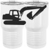 20 oz. Tall Stainless Steel Vacuum Insulated Tumbler White Thumbnail