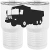20 oz. Tall Stainless Steel Vacuum Insulated Tumbler White Thumbnail