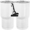 20 oz. Tall Stainless Steel Vacuum Insulated Tumbler White Thumbnail