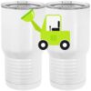 20 oz. Tall Stainless Steel Vacuum Insulated Tumbler White Thumbnail