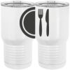 20 oz. Tall Stainless Steel Vacuum Insulated Tumbler White Thumbnail