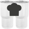 20 oz. Tall Stainless Steel Vacuum Insulated Tumbler White Thumbnail