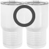 20 oz. Tall Stainless Steel Vacuum Insulated Tumbler White Thumbnail