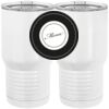 20 oz. Tall Stainless Steel Vacuum Insulated Tumbler White Thumbnail