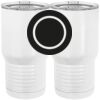 20 oz. Tall Stainless Steel Vacuum Insulated Tumbler White Thumbnail