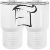 20 oz. Tall Stainless Steel Vacuum Insulated Tumbler White Thumbnail