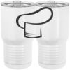 20 oz. Tall Stainless Steel Vacuum Insulated Tumbler White Thumbnail
