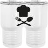 20 oz. Tall Stainless Steel Vacuum Insulated Tumbler White Thumbnail