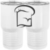 20 oz. Tall Stainless Steel Vacuum Insulated Tumbler White Thumbnail
