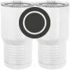 20 oz. Tall Stainless Steel Vacuum Insulated Tumbler White Thumbnail