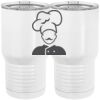 20 oz. Tall Stainless Steel Vacuum Insulated Tumbler White Thumbnail