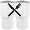 20 oz. Tall Stainless Steel Vacuum Insulated Tumbler White Thumbnail