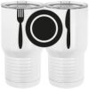 20 oz. Tall Stainless Steel Vacuum Insulated Tumbler White Thumbnail