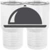 20 oz. Tall Stainless Steel Vacuum Insulated Tumbler White Thumbnail