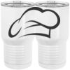 20 oz. Tall Stainless Steel Vacuum Insulated Tumbler White Thumbnail