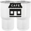 20 oz. Tall Stainless Steel Vacuum Insulated Tumbler White Thumbnail