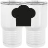 20 oz. Tall Stainless Steel Vacuum Insulated Tumbler White Thumbnail