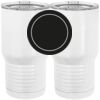 20 oz. Tall Stainless Steel Vacuum Insulated Tumbler White Thumbnail