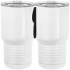 20 oz. Tall Stainless Steel Vacuum Insulated Tumbler White Thumbnail