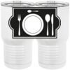 20 oz. Tall Stainless Steel Vacuum Insulated Tumbler White Thumbnail