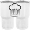 20 oz. Tall Stainless Steel Vacuum Insulated Tumbler White Thumbnail