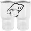 20 oz. Tall Stainless Steel Vacuum Insulated Tumbler White Thumbnail
