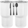 20 oz. Tall Stainless Steel Vacuum Insulated Tumbler White Thumbnail
