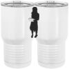 20 oz. Tall Stainless Steel Vacuum Insulated Tumbler White Thumbnail