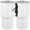 20 oz. Tall Stainless Steel Vacuum Insulated Tumbler White Thumbnail