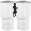 20 oz. Tall Stainless Steel Vacuum Insulated Tumbler White Thumbnail