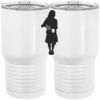 20 oz. Tall Stainless Steel Vacuum Insulated Tumbler White Thumbnail