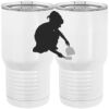 20 oz. Tall Stainless Steel Vacuum Insulated Tumbler White Thumbnail